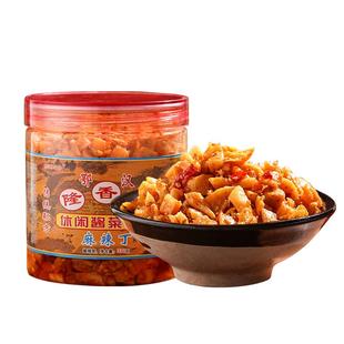 鄂汉隆香坊麻辣丁香辣脆萝卜干正宗咸菜大全酱黄瓜咸菜下饭菜神器