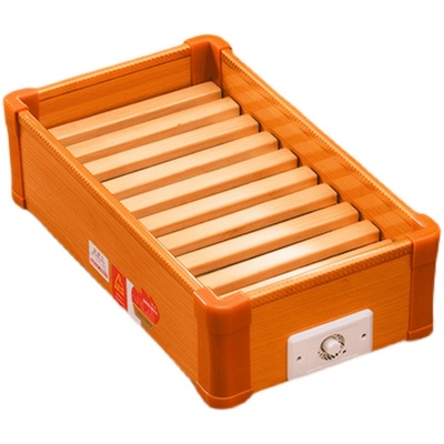 家用实木取暖器三马暖脚器