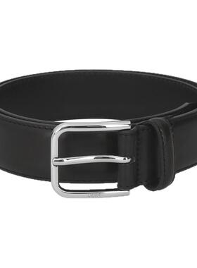 Hugo Boss 26秋冬新品男士不可裁剪针扣式皮带腰带3.5cm 50558700