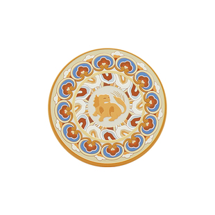 中国美术学院文创敦煌杯垫藻井纪念品老师陶瓷硅胶隔热垫茶托礼物