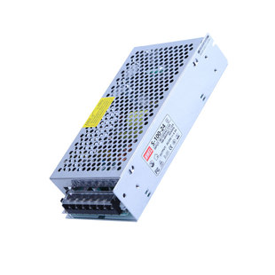 明伟3C认证S-100W-24V4.5A 12V8.5A开关电源盒220转直流变压器5V
