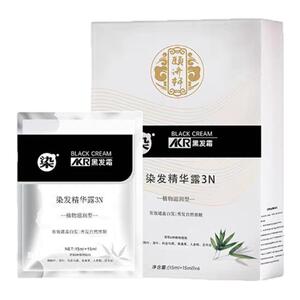 啊酷奴颐济轩补色中国竹炭黑发膏