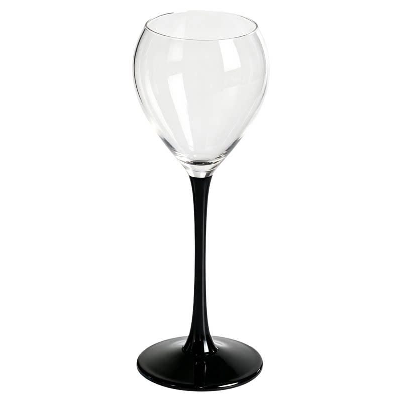 钱道嘉高颜值黑杆高脚杯鸡尾酒杯