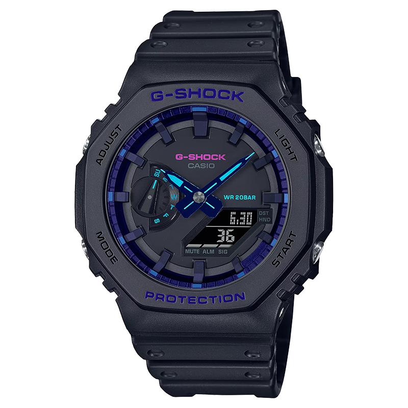 casio卡西欧手表男gshock正品八角橡树防水运动电子表GA-2100VB-1