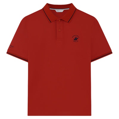 凉感抗菌桑蚕丝薄荷香Polo衫