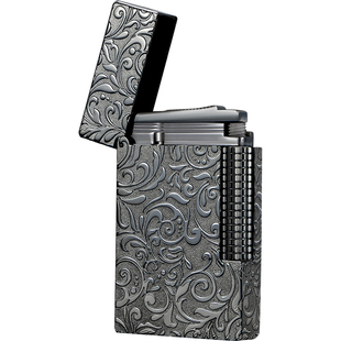 英国GBI大船朗声打火机可充气钢音火机创意礼品送男友侧滑轮点火