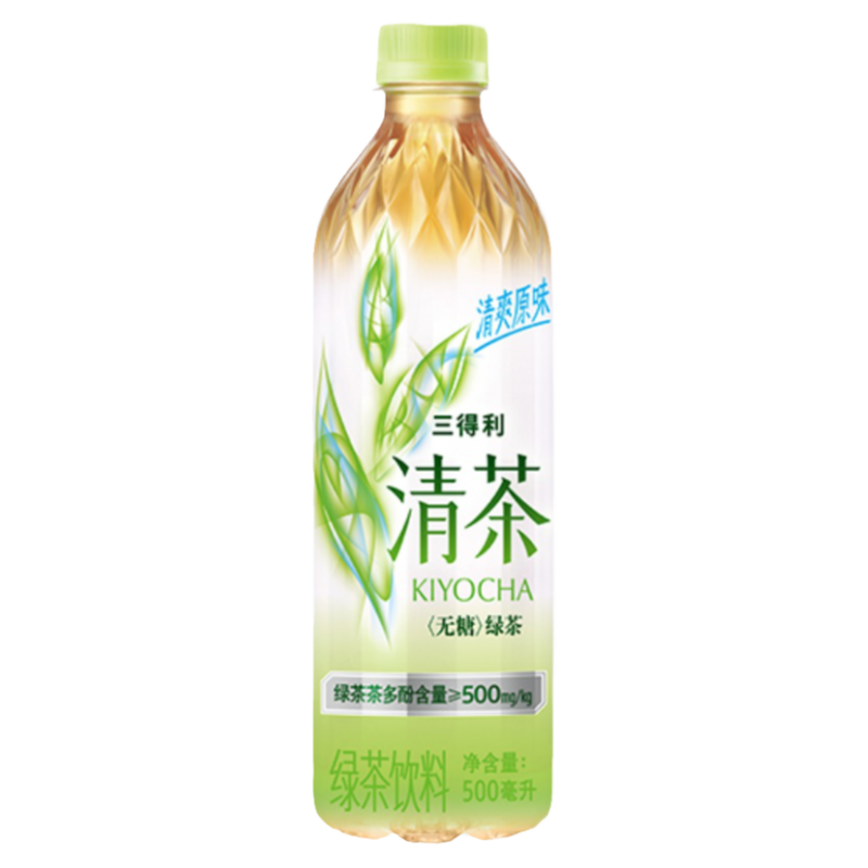 三得利 清茶 0糖0脂绿茶饮料 500ml*15瓶 57.5元包邮 值值值-买手聚集的地方