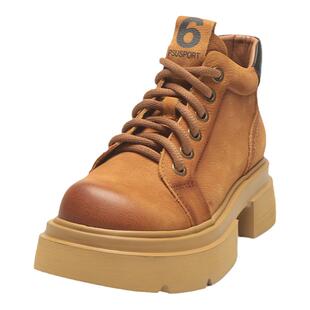 复古牛皮厚底马丁靴女单靴2025春秋季新款短靴厚底加绒欧洲站靴子