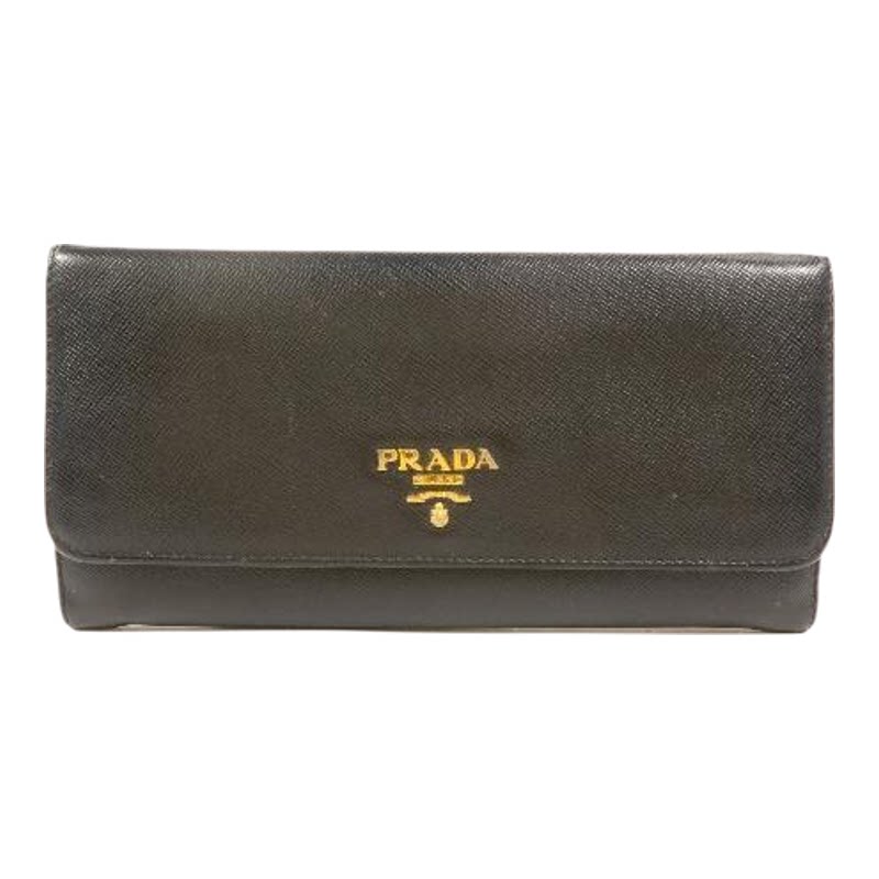 中古Prada普拉达长钱包