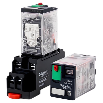 施耐德继电器24V8/14脚RXM2LB2BD