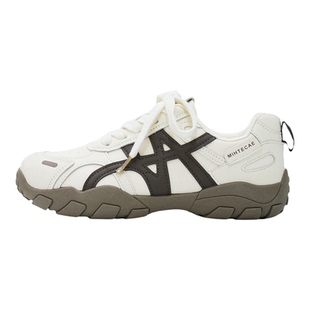 巨舒服~厚底德训鞋女款2026新款春秋休闲运动阿甘鞋老爹鞋小白鞋