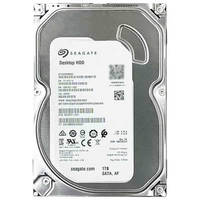 希捷 1TB 台式机械硬盘 7200转64M SATA 3.5英寸薄盘 ST1000DM003