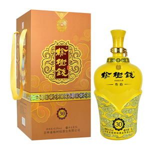 榆树钱酒30叁拾41.8度纯粮酒浓香型白酒5L装礼盒东北吉林名酒