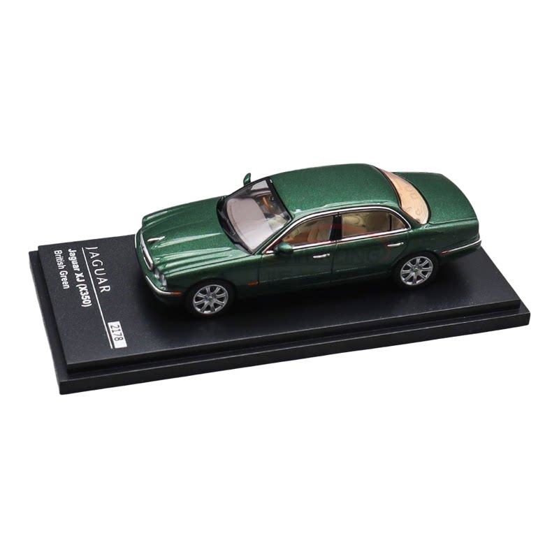 AR BOX 1/64 XJ6 （X350）黑色合金静态汽车模型 礼品收藏摆件