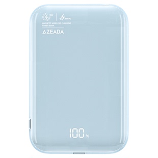 Azeada磁吸充电宝3c认证可上飞机高铁无线2025新款小巧便捷快充5000毫安移动电源超薄移动电源