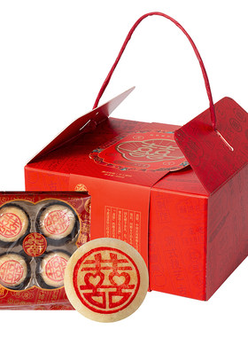 苏南喜饼礼盒中式糕点潮汕豆沙