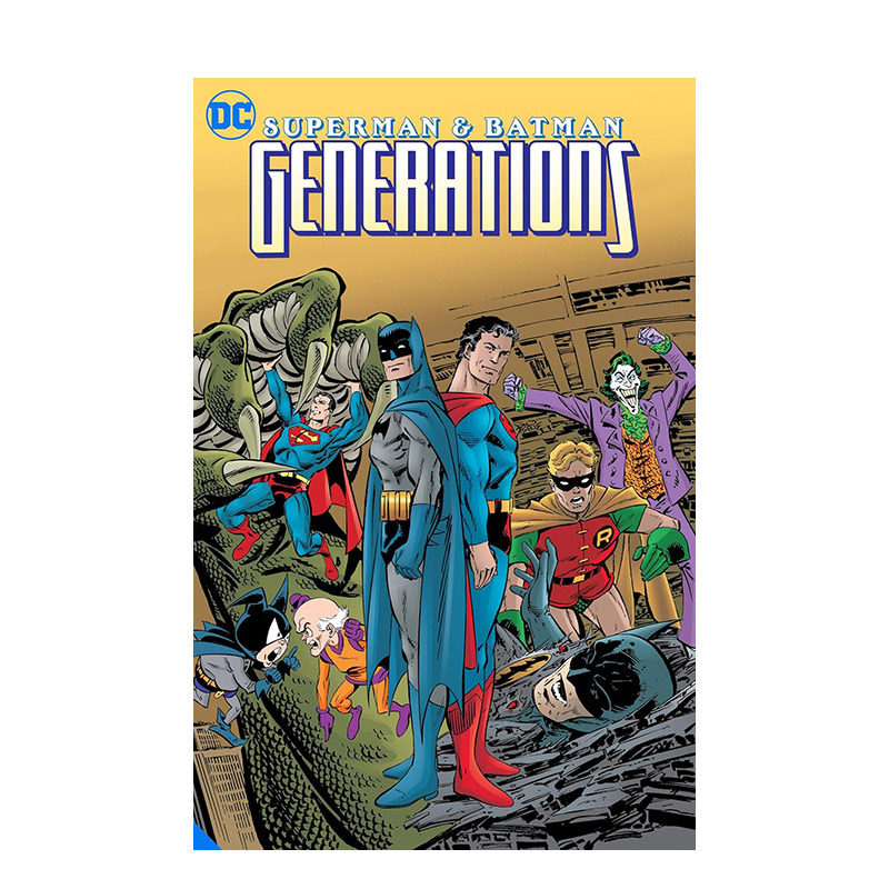 【现货】DC漫画 超人与蝙蝠侠:世代 选集 Superman & Batman: Generations Omnibus 英文漫画 进口原版书籍