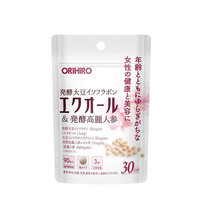 orihiro立喜乐雌马酚大豆异黄酮