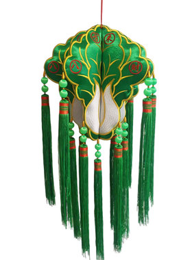大号八方来财白菜宫灯立体挂件