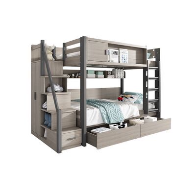 上床下桌组合时尚第一区简约床