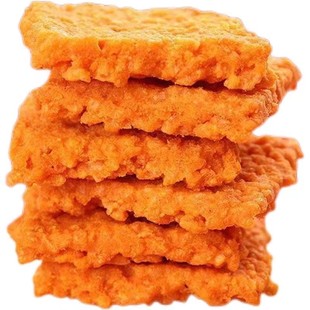 网红蟹黄锅巴蟹香咸蛋黄锅巴糯米锅巴整箱散装小包装手工休闲零食