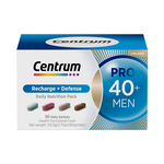 新品Centrum善存海外PRO营养包复合维生素30+男士b族水飞蓟红景天