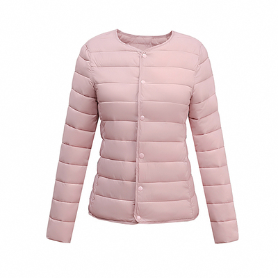 秋冬季新款轻薄羽绒棉服女短款保暖内胆棉衣修身打底内胆棉袄外套