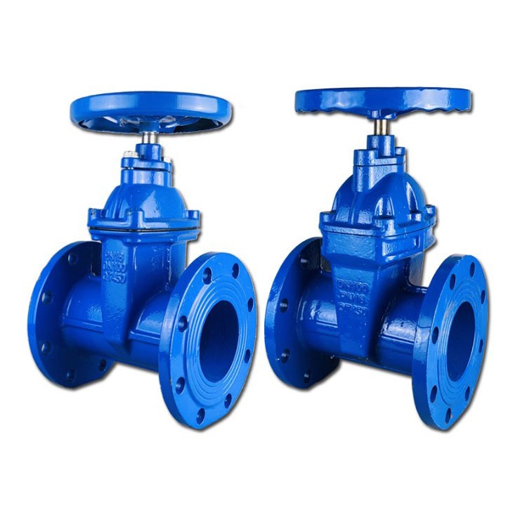 软密封法兰闸阀Z45X-16Q4寸杆封开关阀门暗座球墨铸铁自来水弹性