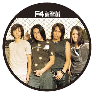 正版进口 F4 流星雨 25周年纪念版照片彩胶 LP黑胶唱片 言承旭