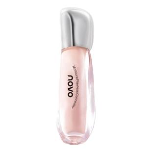 不同段位的提亮手法 提高面部平整度粉白色液体遮瑕高光液骨相感