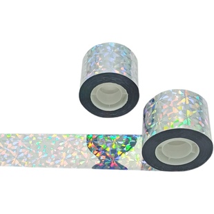 驱鸟彩带果园农田反光带双面闪光镭射赶鸟惊鸟吓鸟带阳台驱鸟神器