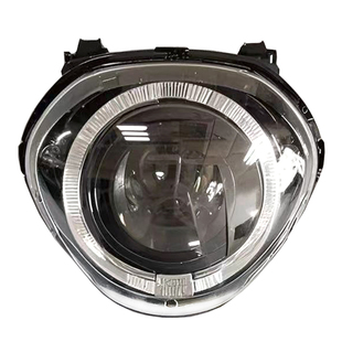 新款巧格I125-PLUS大灯总成升级矩阵激光LED透镜55W75W85超亮车灯
