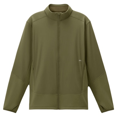 蕉下男抓绒外套户外内胆运动上衣