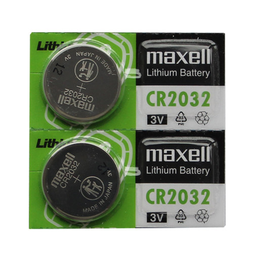 maxell适用于 雷克萨斯es汽车钥匙遥控器电池ES200 ES260 ES300hf ES350 es250智能一键启动CR2032电子3V