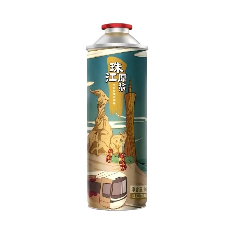 珠江啤酒珠江原浆980ml*6罐广州日期新鲜更尽兴罐装整箱小麦