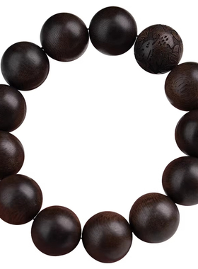 天然芽庄奇楠沉香手串108颗棋楠文玩佛珠手链沉香木沉水级男女款