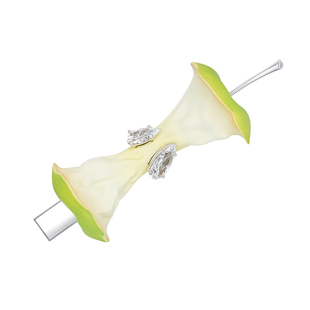 YVMIN尤目 苹果核发夹青苹果发卡发饰设计师款生日礼物新品