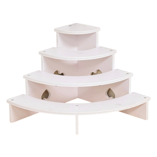 简约桌面手办盲盒展示架ins风多层阶梯式玩偶公仔周边摆件收纳架