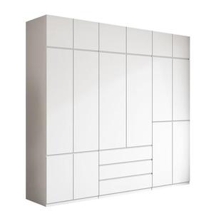 钢虎儿童衣柜金属到顶衣柜加宽加高2.5米卧室小房间组合收纳柜