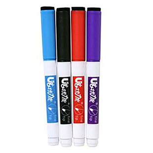 磁吸彩色白板笔可擦儿童无毒磁性黑板笔画板笔黑色红色记号笔易擦写玻璃写字水性笔教师办公专用宝宝画板笔