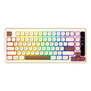 钛度KB01电竞游戏键盘有线真机械手感电脑笔记本家用打字RGB复古