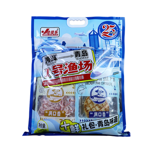 青岛大礼包山东特产海鲜零食旅游伴手礼佳佳乐大礼包送人景点同款
