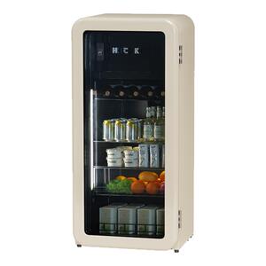 HCK哈士奇冰吧墩墩吧2.0冷冻冷藏柜家用客厅保鲜柜办公室复古冰箱