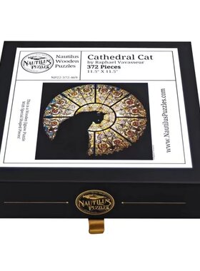 进口CathedralCat教堂猫拼图