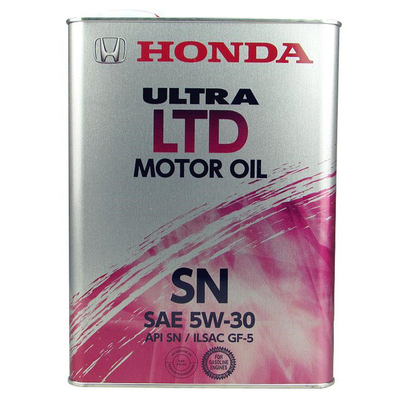 本田5W-30专用机油铁桶正品SN