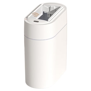 智能感应垃圾桶家用壁挂自动吸附袋新款客厅卫生间厕所窄缝电动