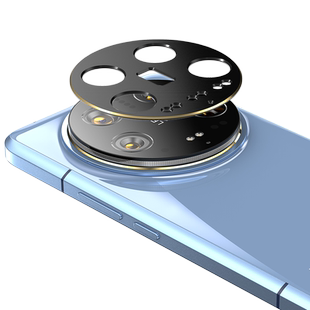 航空铝合金适用小米17ultra镜头膜徕卡版镂空开孔手机新款后摄像头保护贴15u钢化壳全包覆盖一体属相机高清14