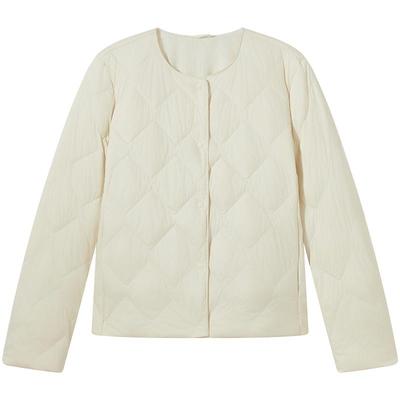 热风2025年冬季女士轻薄羽绒服