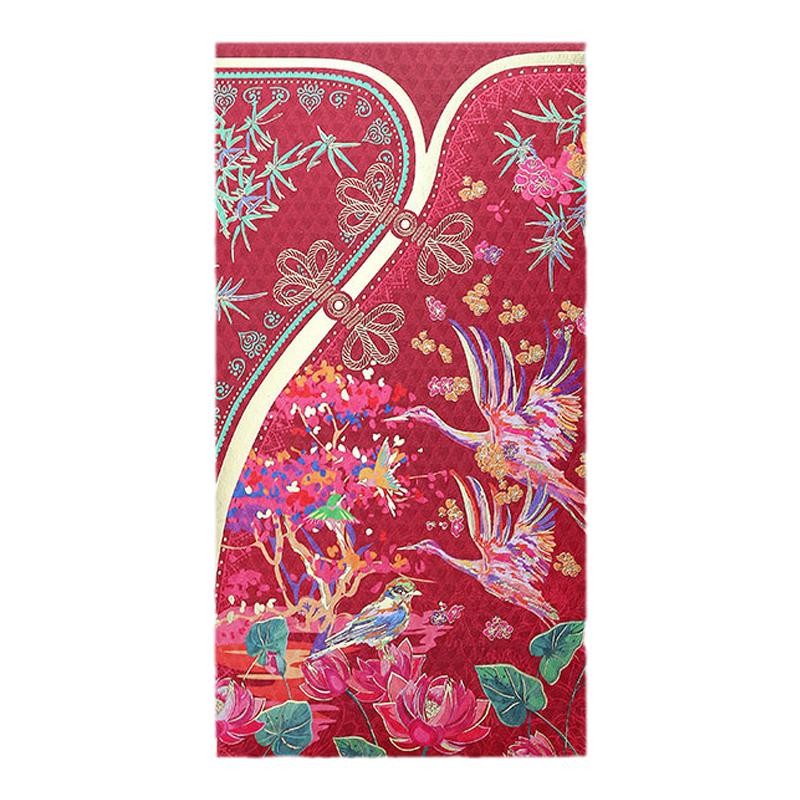 2026红包袋创意高档复古宫廷风婚庆春节随礼通用旗袍利是封订做