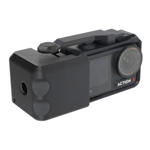 街拍手柄适用大疆action5pro/action4/3运动相机快拆磁吸支架手柄dji action6拍照神器手持握把杆配件